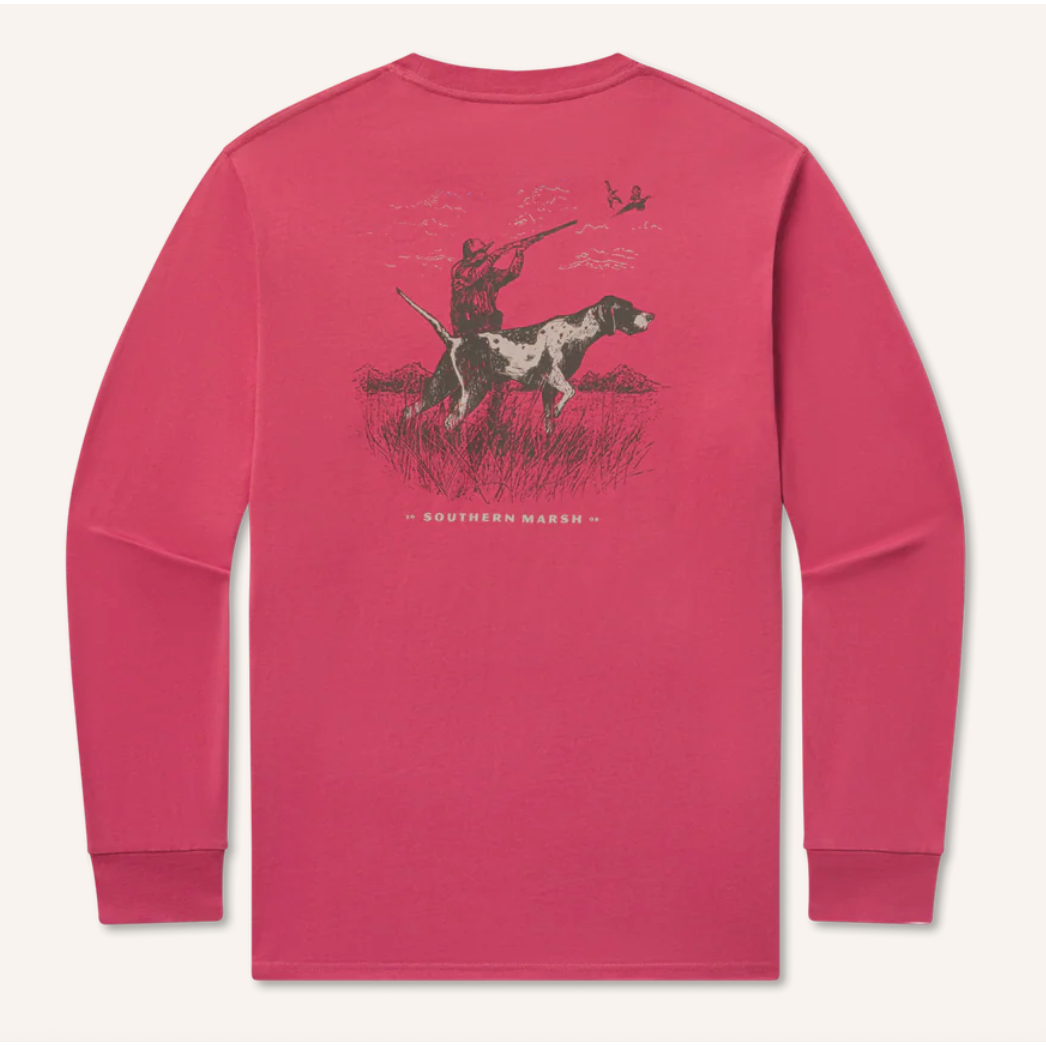 Southern Marsh Pointer Uplander Tee - Long Sleeve