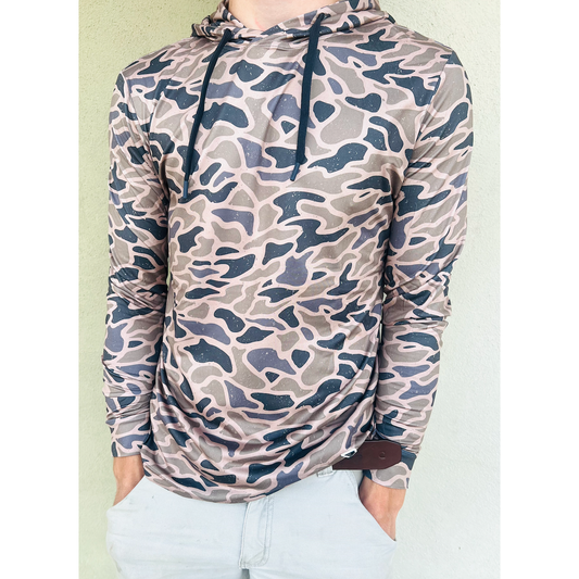 Burlebo Performance Hoodie - Gauge Camo