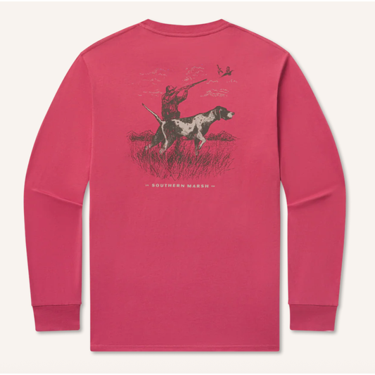 Southern Marsh Pointer Uplander Tee - Long Sleeve