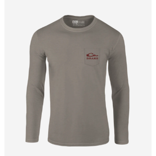 Drake Sportin A Woodie LS Tee