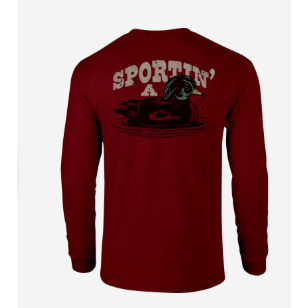 Drake Sportin A Woodie LS Tee