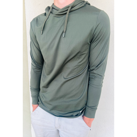 Burlebo Performance Hoodie - Mallard Green
