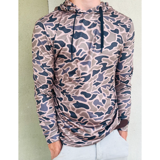Burlebo Performance Hoodie - Gauge Camo